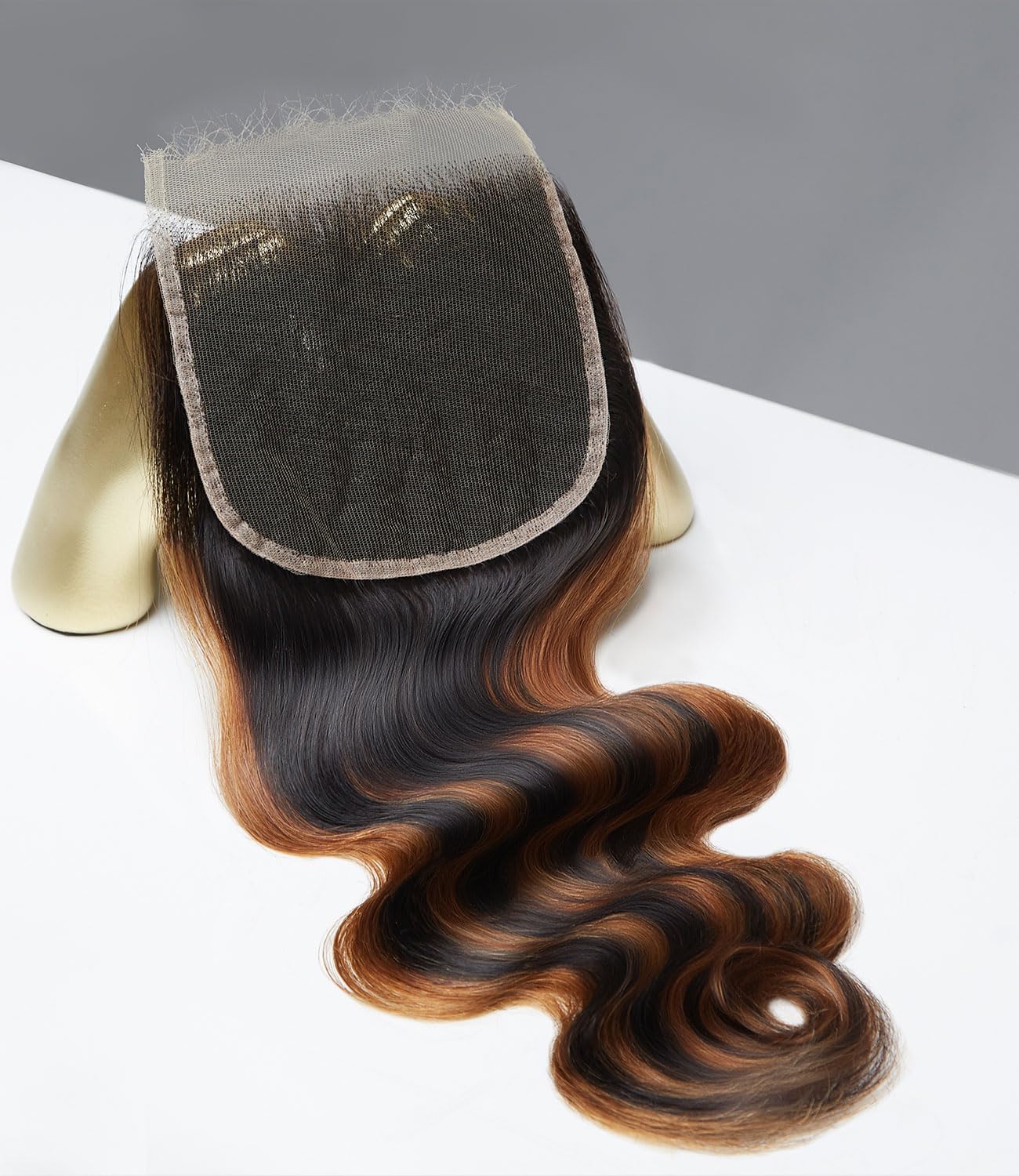 Mlip 2x6 HD Lace Closure Body Wave, 0.10mm Ultra Thin Invisible Swiss Lace, Skinlike Real HD Lace Melt into Skin Perfectly, Pre-plucked Natural Hairline, Raw Indian Human Hair 18 Inches Natural Color