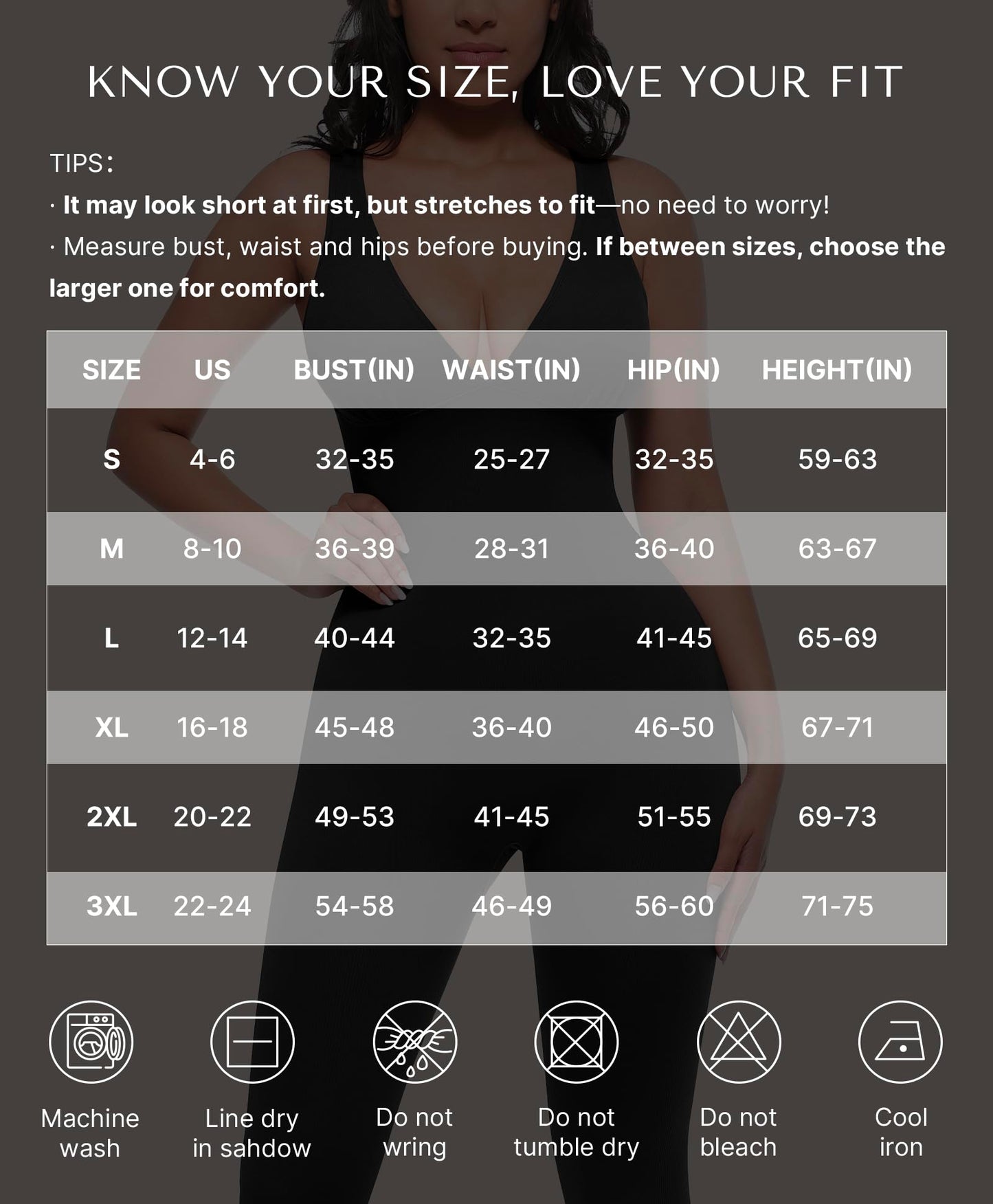 SHAPELLX Tummy Control Workout Jumpsuits for Women One Piece Comfy Yoga Outfits V Neck Sleeveless Bodycon Pants Romper