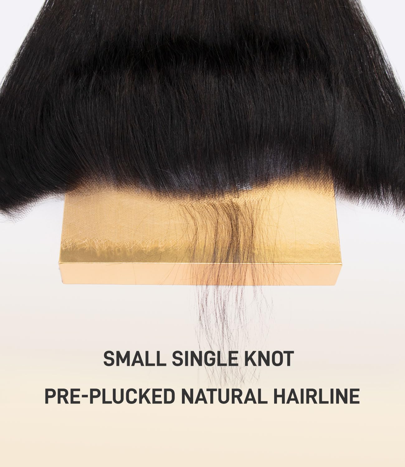 Mlip 2x6 HD Lace Closure Body Wave, 0.10mm Ultra Thin Invisible Swiss Lace, Skinlike Real HD Lace Melt into Skin Perfectly, Pre-plucked Natural Hairline, Raw Indian Human Hair 18 Inches Natural Color