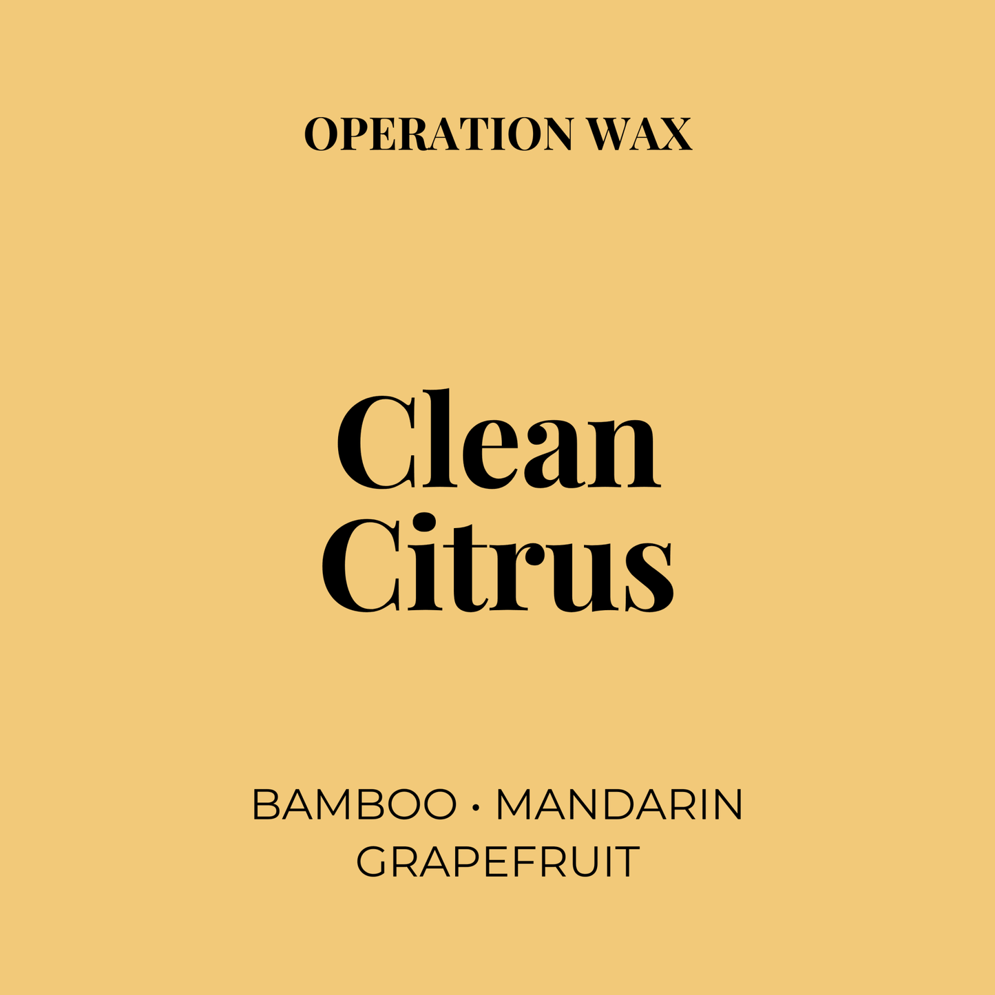 Clean Citrus Room + Linen Spray