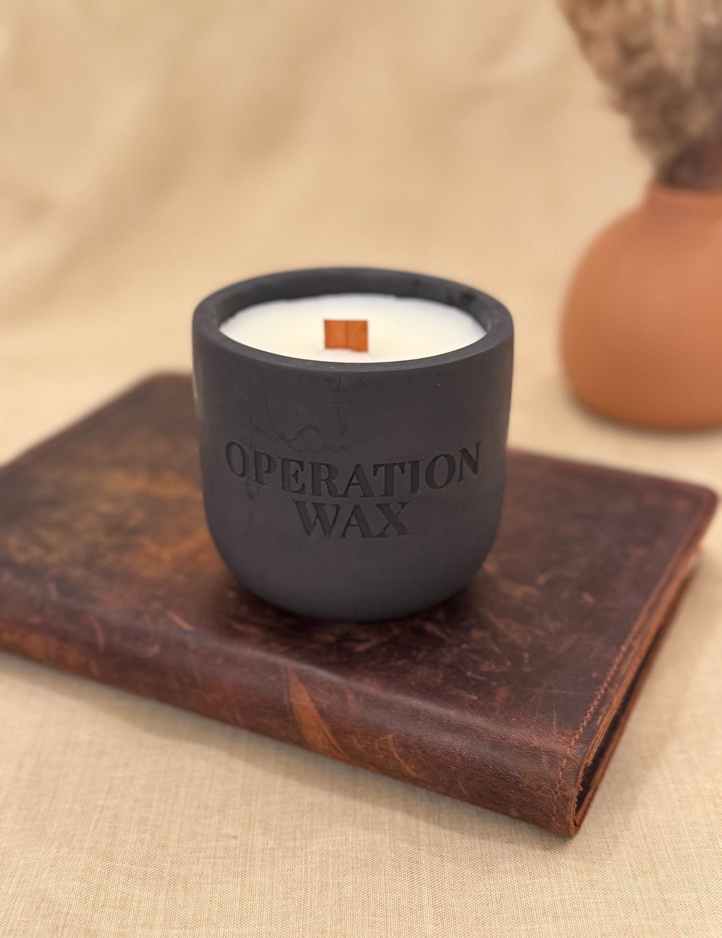 Cashmere & Coconut Scented Candle