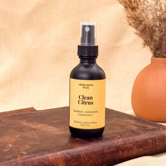 Clean Citrus Room + Linen Spray